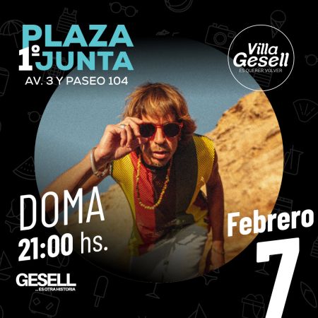 VILLA GESELL SIGUE VIBRANDO DURANTE FEBRERO EN LA PLAZA PRIMERA JUNTA